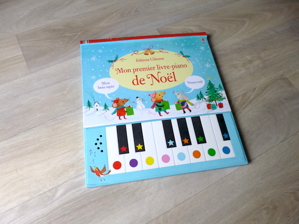Mon Premier Livre-Piano De Noël –  – Livre enfant