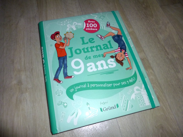 Le Journal De Mes 9 Ans –  – Livre enfant