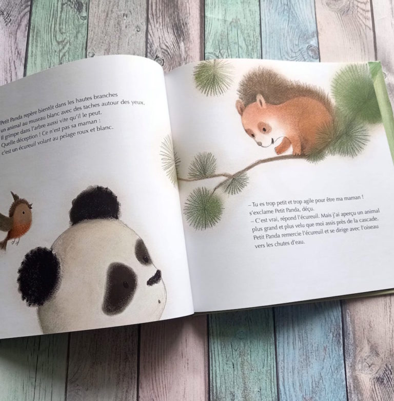 petit panda livre